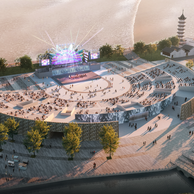 盐官观潮胜地公园