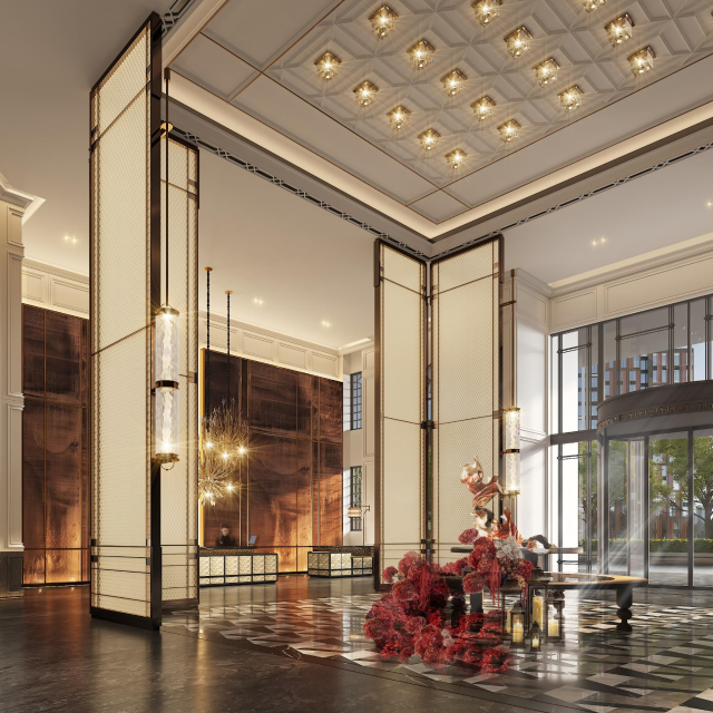 乌镇木心雅舍酒店大堂