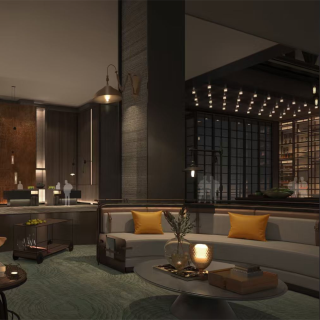 濮院油厂大酒店大堂前台